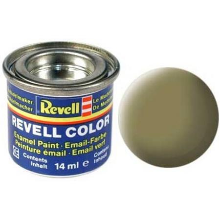 Revell verf voor modelbouw mat geel olijf kleurnummer 42
