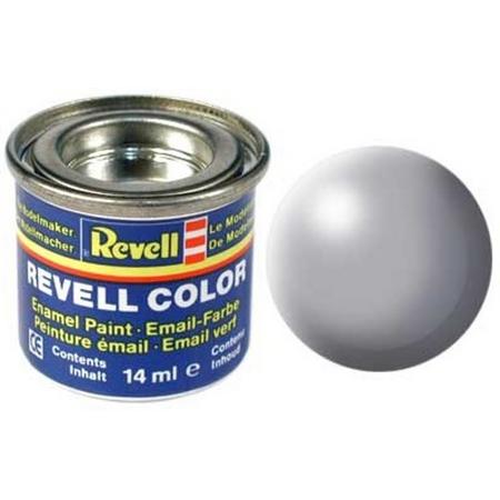 Revell verf voor modelbouw zijdemat grijs kleurnummer 374