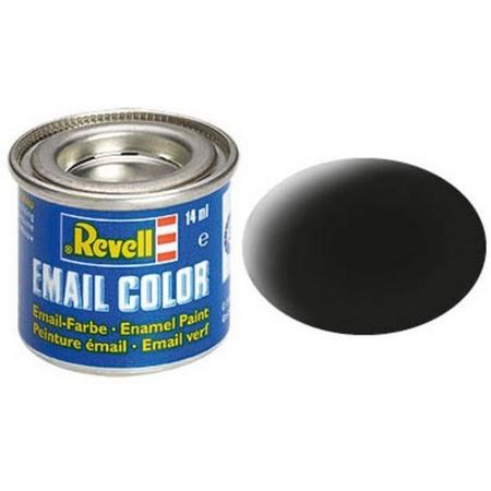 Revell verf voor modelbouw zwart mat kleurnummer 8