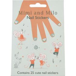 Mimi and Milo nail stickers