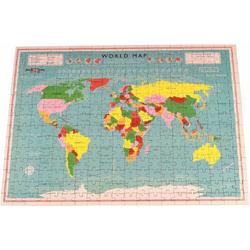 Rex London Puzzel World Map Puzzel 300 stuks