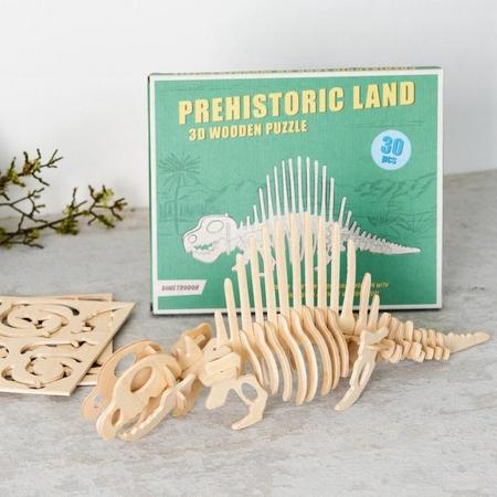 Rex London houten 3D puzzel Dimetrodon