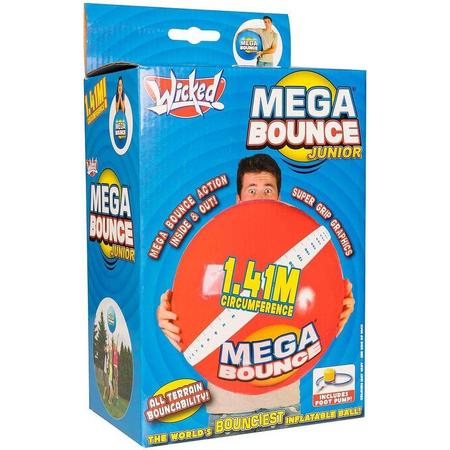 Reydon Bal Wicked Mega Bounce Junior 1,41 Meter Rood 3-delig