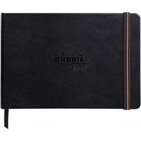 Rhodia Touch Carb’Onbook – A5 zwart papier