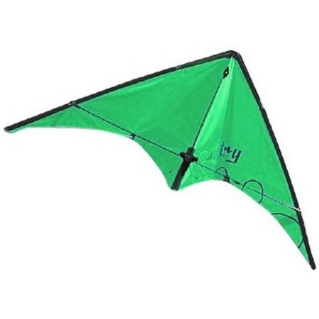 Rhombus Vlieger Stunt Try Groen 38 X 110 Cm