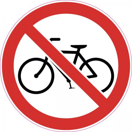 20x Geen fietsen plaatsen sticker - Verboden fietsen te plaatsen – Rood Zwart - 20 cm rond – 20 stuks - geen fietsen plaatsen bord - geen fietsen plaatsen2