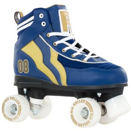 Rio Roller Rolschaatsen Varsity Blauw/goud Maat 37
