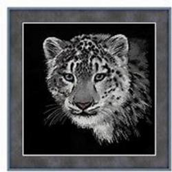 Riolis borduurpakket 100/022 Snow Leopard