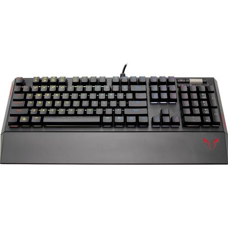 Riotoro Ghostwriter Prism RGB Mechanical Gaming Keyboard - US Layout - Black