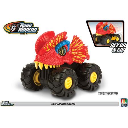 Road Rippers Rev-Up Dino Monsters Tricera - Speelgoedauto