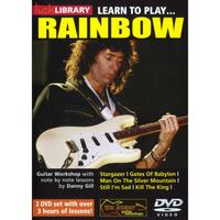 Roadrock International Lick Library - Rainbow Learn to play (gitaar), DVD - DVD / CD / Multimedia: Q - Z