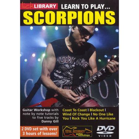 Roadrock International Lick Library - Scorpions Learn to play (gitaar),DVD - DVD / CD / Multimedia: Q - Z