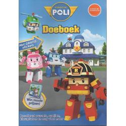 Robocar Poli - Doeboek - Puzzel, kleuren, stickers en spellen