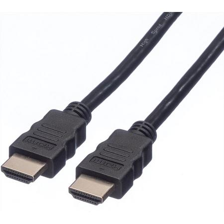 ROLINE 11.04.5531 HDMI kabel 1,5 m HDMI Type A (Standard) Zwart