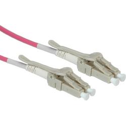 ROLINE Glasvezel kabel, 50/125µm OM4, LC/LC, Low-Loss connector 0,5m