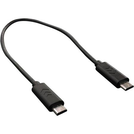 USB Micro B naar USB Micro B OTG oplaadkabel