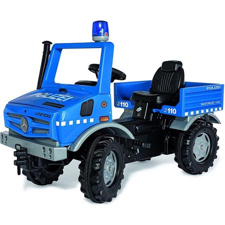 Rolly Toys Rollyunimog Police - Traptractor - Unisex - Blauw;Zwart