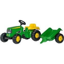 Rolly Toys Tractor - John Deere Met Aanhanger