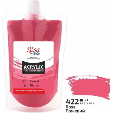 Rosa Studio - Acrylverf Soft Pack - 200 ml - 422 Rose