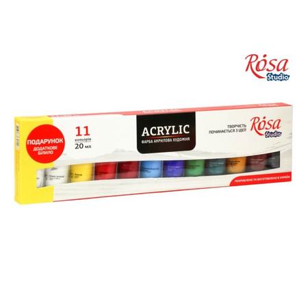 Rosa Studio Acrylverf Set 11x20 ml