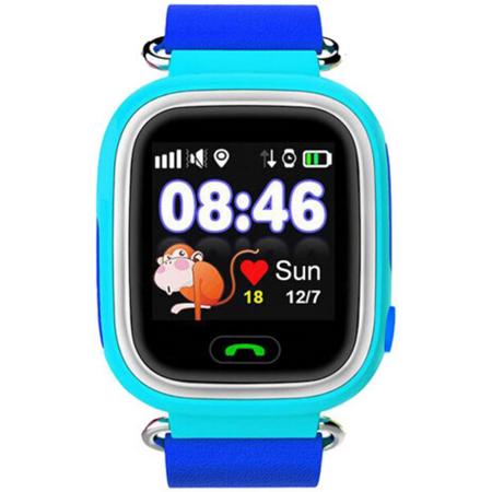 Roxiq kinder smartwatch SW1 - blauw - GPS - waterbestendig - leercomputer