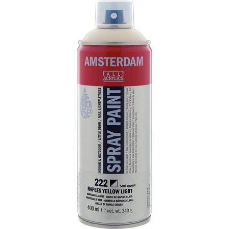 Amsterdam acrylspray 400 ml 222 napelsgeel licht