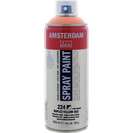Amsterdam acrylspray 400 ml 224 napelsgeel rood