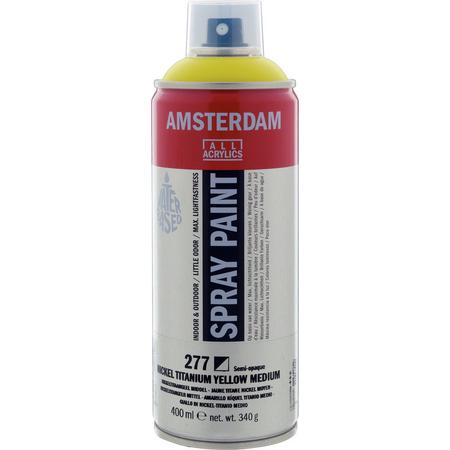 Amsterdam acrylspray 400 ml 277 nikkeltitaangeel middel