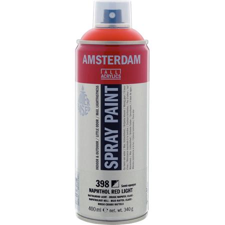 Amsterdam acrylspray 400 ml 398 natfolrood licht