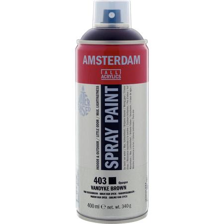 Amsterdam acrylspray 400 ml 403 van dijkckbruin