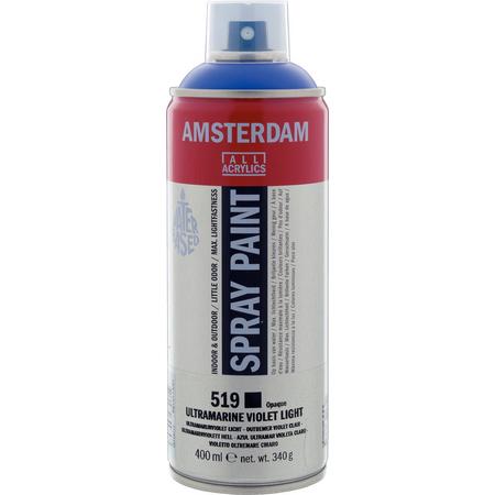 Amsterdam acrylspray 400 ml 519 ultramarijnviolet licht