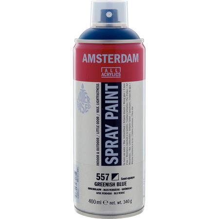 Amsterdam acrylspray 400 ml 557 groenblauw