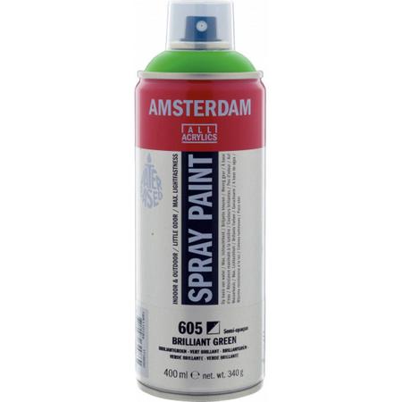 Amsterdam acrylspray 400 ml 605 briljantgroen