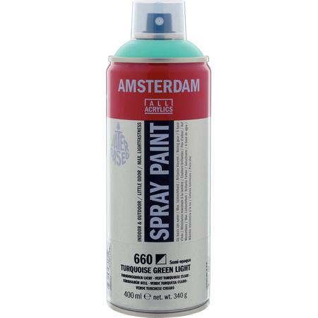 Amsterdam acrylspray 400 ml 660 turkooisgroen licht