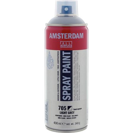 Amsterdam acrylspray 400 ml 705 lichtgrijs
