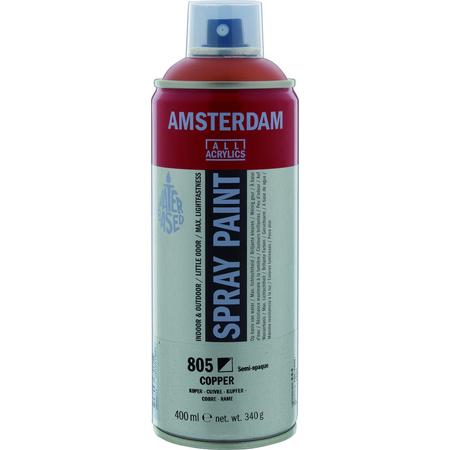 Amsterdam acrylspray 400 ml 805 koper