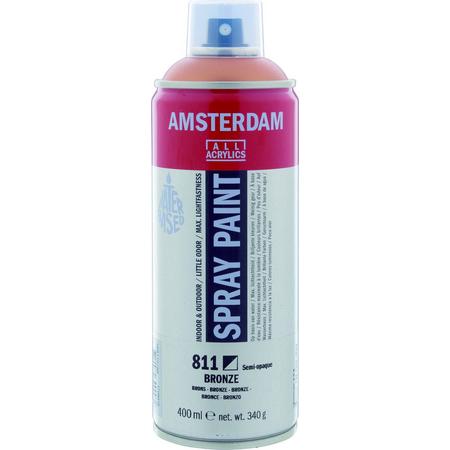 Amsterdam acrylspray 400 ml 811 brons