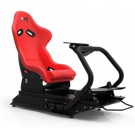 Rseat S1 Black Frame / Red Chair