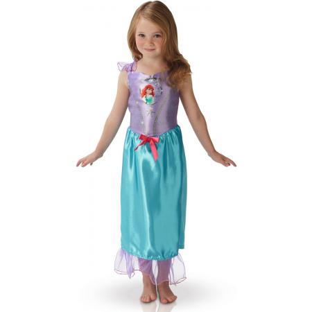 Arielle™ Fairy Tale jurk voor meisjes - Verkleedkleding - Maat 122/128