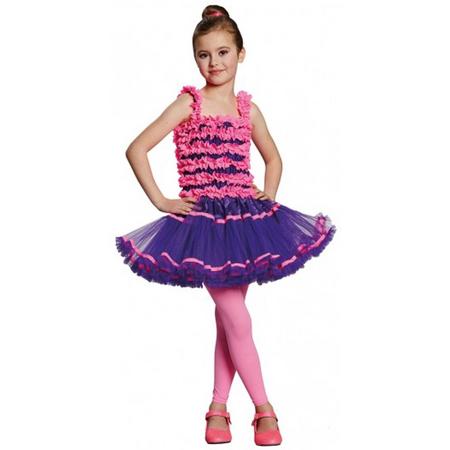 Ballerina lila pink verkleedkleding kind - Rubies - maat 128