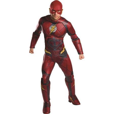 Flash Justice League Deluxe -  Adult - Maat - XL