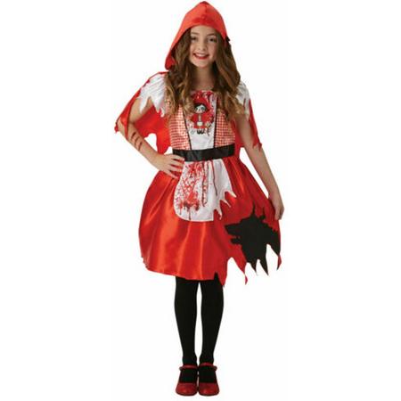 Halloween Kinderverkleedpakje Dead Riding Hood Maat 116