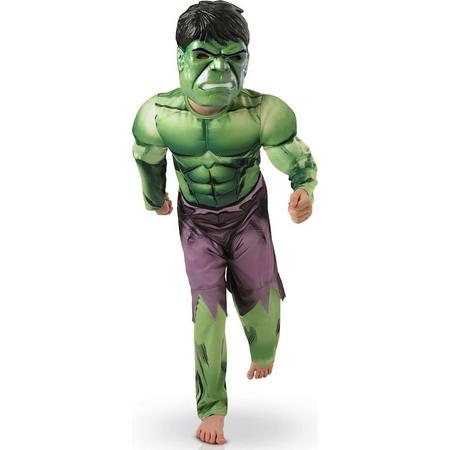 Marvel Avengers Hulk Muscle Chest - Kostuum Kind - Maat 98/104