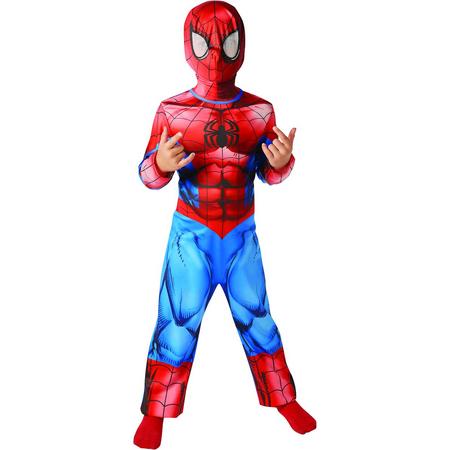 Marvel Ultimate Spiderman Classic - Kostuum Kind - Maat 128/140