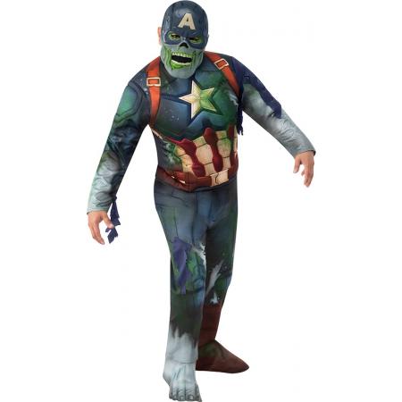 Marvel’s What IF Verkleedpak Tiener – Zombie Captain America MAAT 176