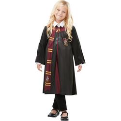   - Harry Potter Kostuum - Gryffindor Mantel Kostuum Kind - rood,geel,zwart - Maat 116 - Carnavalskleding - Verkleedkleding