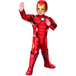   - Iron - Man - Iron - Man Jongen - rood,goud - Maat 92 - Carnavalskleding - Verkleedkleding