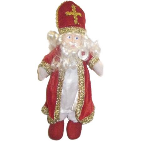 Rubies Decoratiepop Sinterklaas 75 Cm Rood