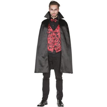 Rubies Kostuum Vampier Heren Zwart/rood Maat 56
