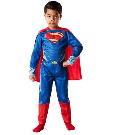 Superman - Kostuum Kind - Maat M - 116/128